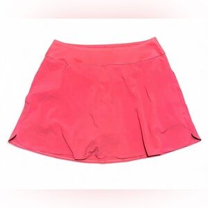PUMA Women’s Coral Golf Tennis Pickleball Skort Size Large Athletic Workout